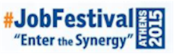 rejoin job festival enter the synergy athens 2015 logo